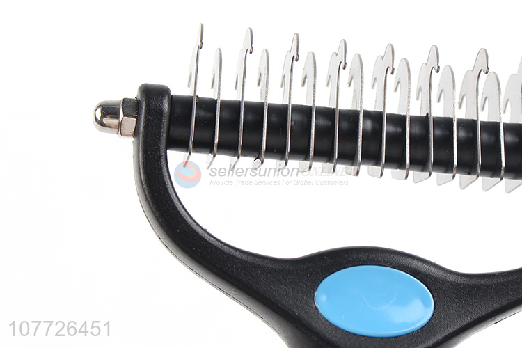Dematting comb grooming stripping tool for pet&nbsp;