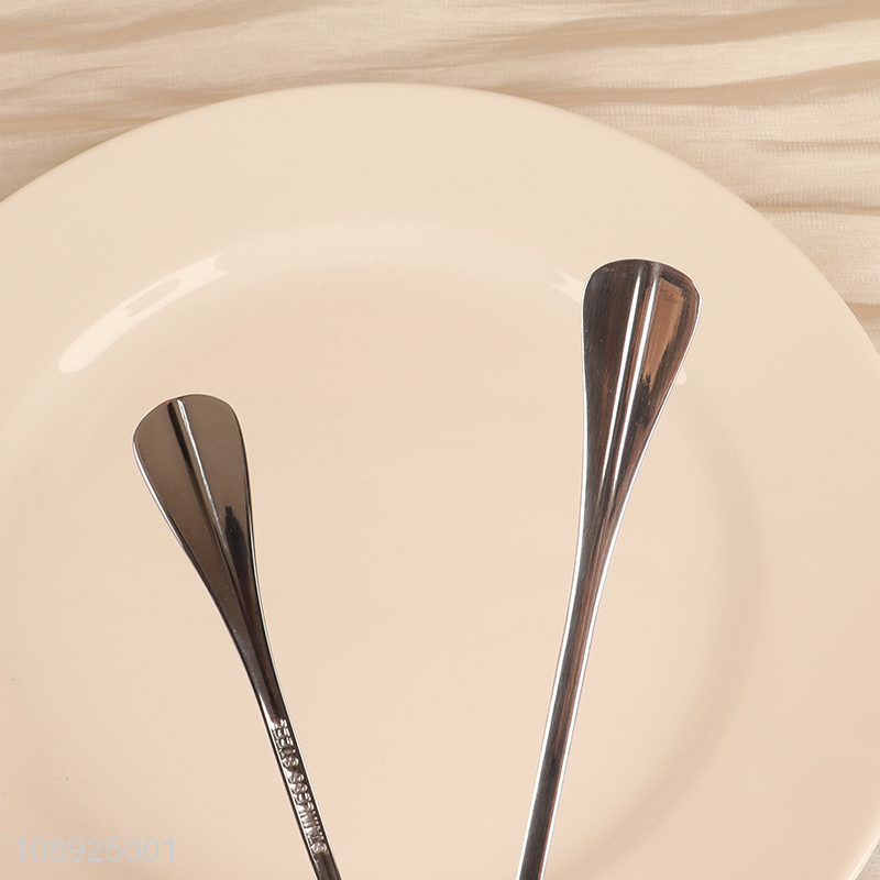 Hot Selling 5PCS Stainless Steel Dinner Spoon Metal Table Spoon