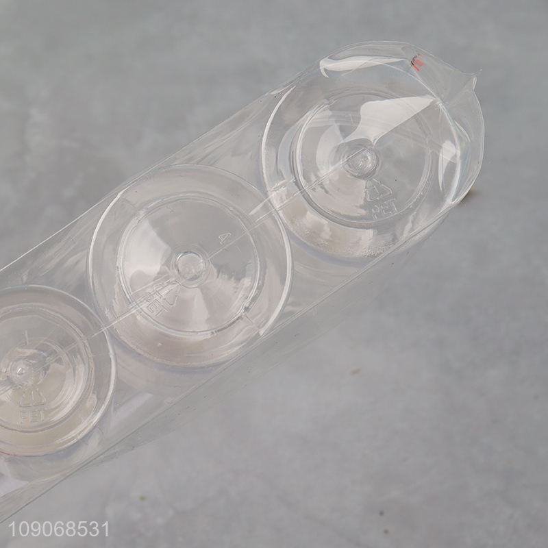 China supplier portable 4pcs plastic bottle travel kit