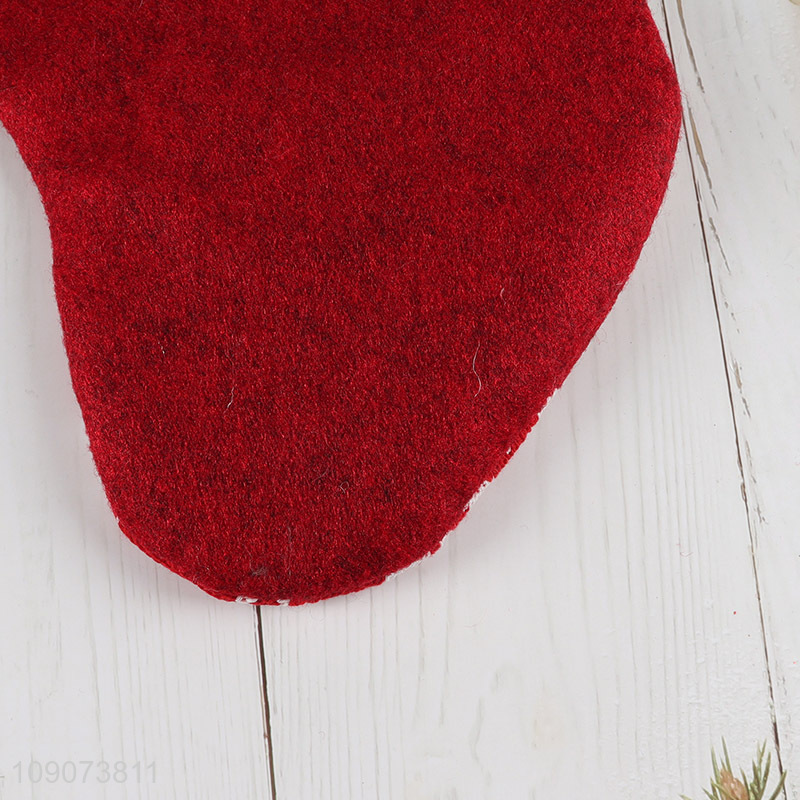 Good price Christmas decoration Christmas stocking candy bag for sale