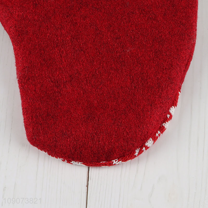 Online wholesale reindeer Christmas stocking candy bag gifts bag