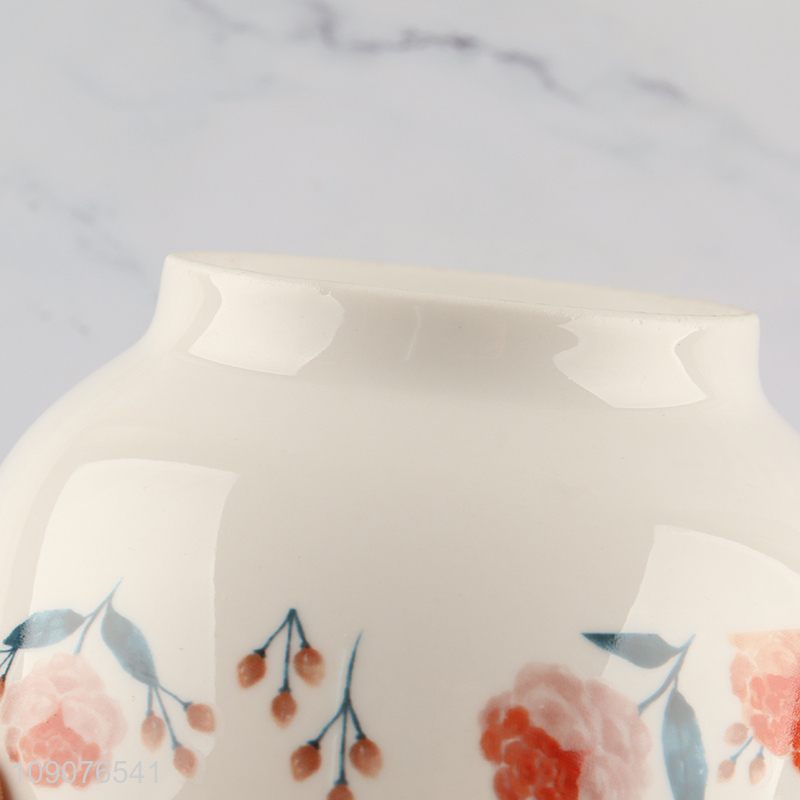 Low price round ceramic bowl ceramic tableware bowl for household
