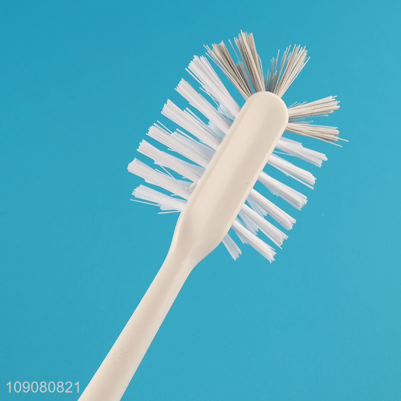 Yiwu market long handle kitchen cleaning supplies pot brush dish brush for sale