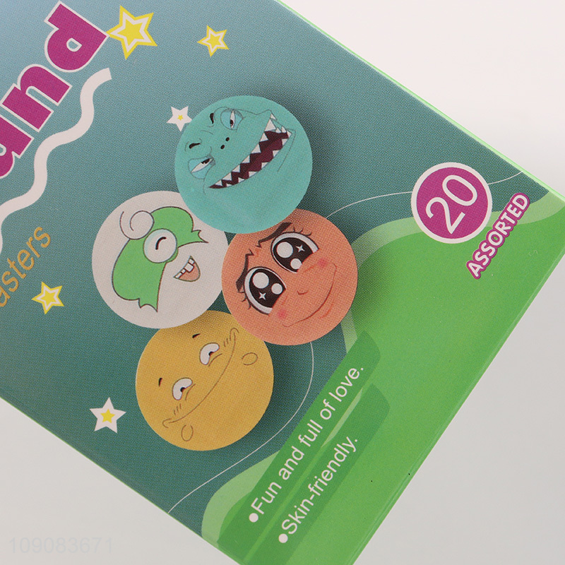 Popular products cartoon round children pe first-aid bandage