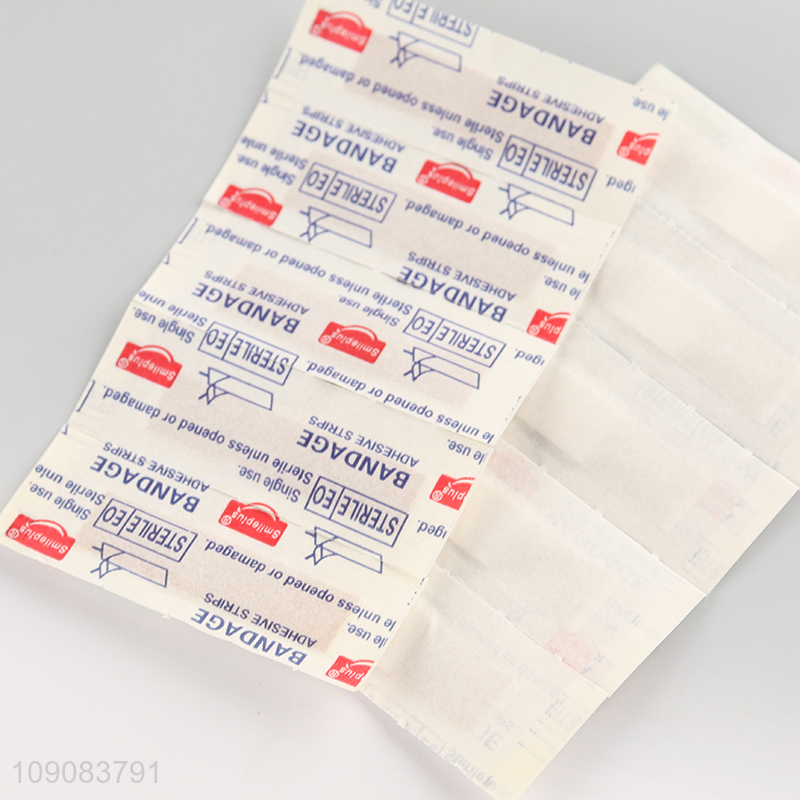 Top quality washproof plastic breathable first-aid bandage for sale