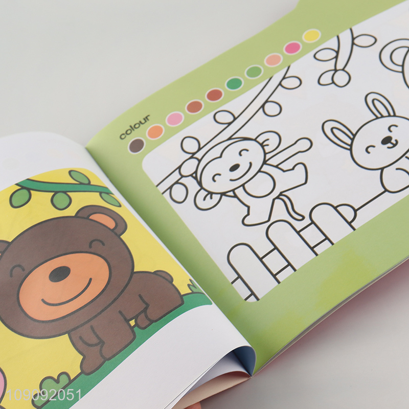Online Wholesale 16Pages Animals Coloring Book for Kids Boys Girls