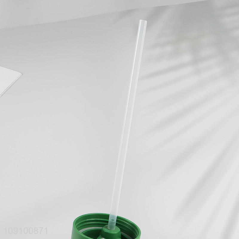 China factory transparent water bottle with diy sticker