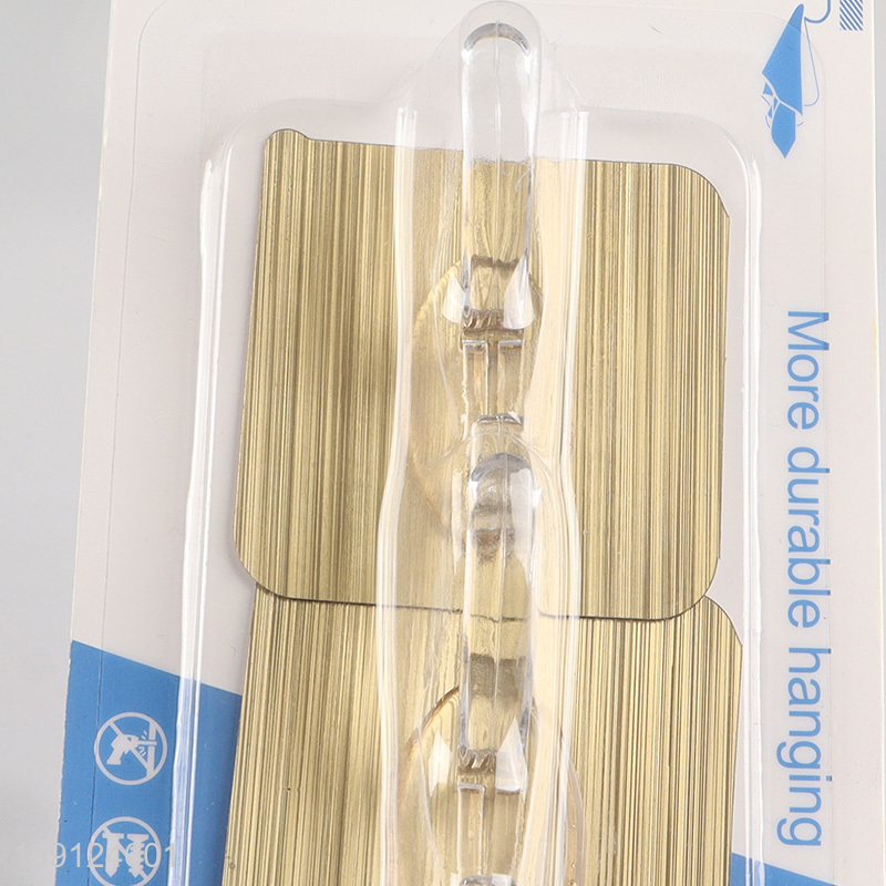 New Product 3PCS Wall Hanging Hooks Strong Adhesive Hooks Sticky Hooks