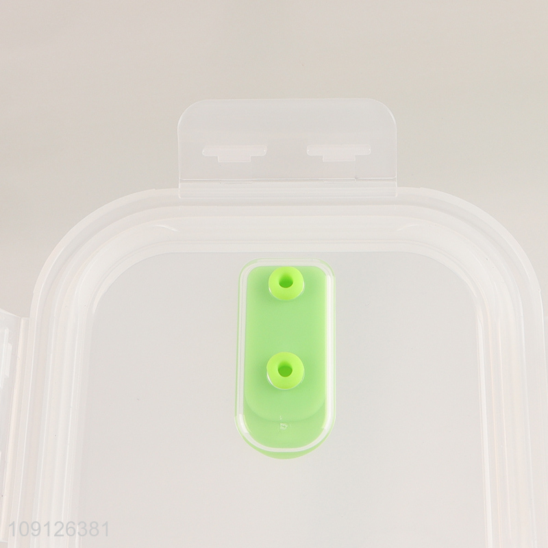 Popular Product Collapsible Slicone Bento Lunch Box Foldable Meal Pre Container