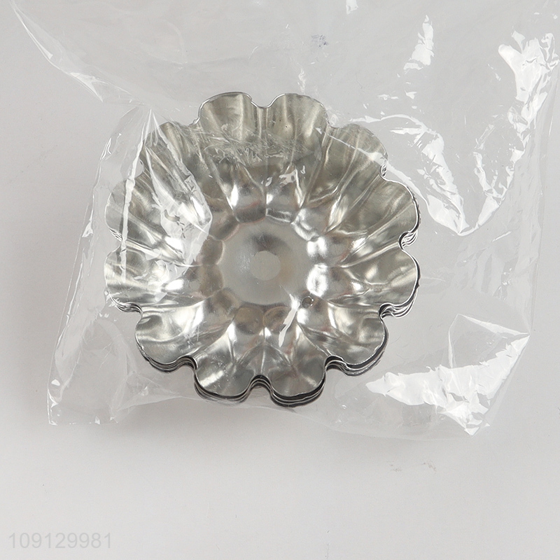 China Wholesale 6PCS Egg Tart Molds Mini Tart Pans for Baking