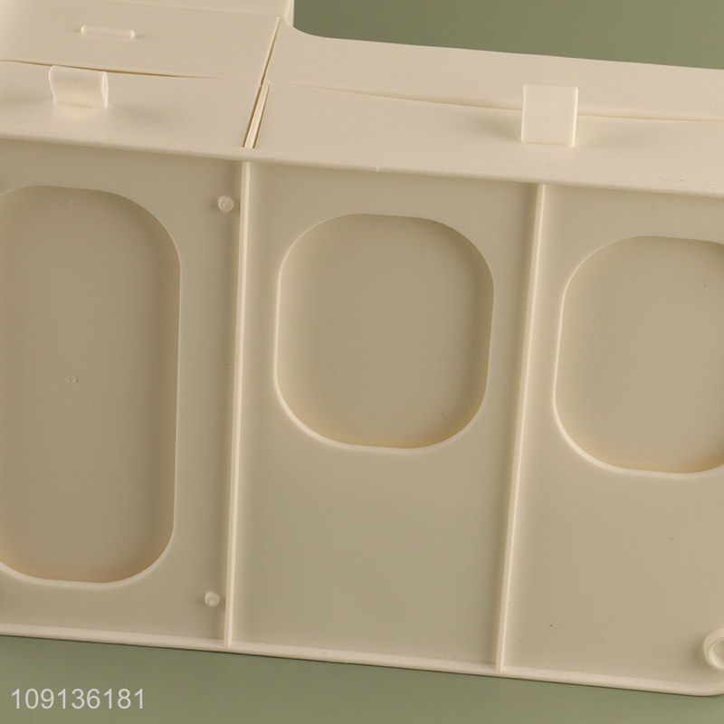 Online Wholesale Plastic Desktop Makeup Cosmetic Organizer with 3 Drawers