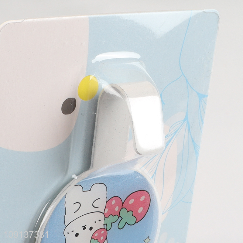 Best selling cartoon rabbit household sticky hook wall hook