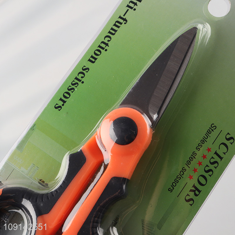 Online Wholesale Multi-Function Scissors Fishing Scissors with Non-Slip Handle