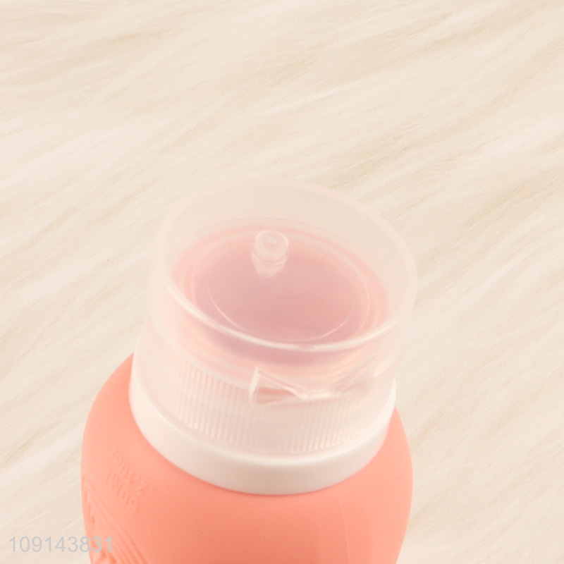 Top quality multicolor 60ml leak-proof travel bottle lotion bottle for sale