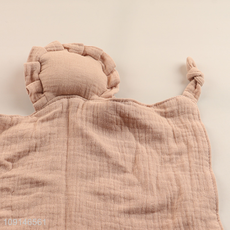Best selling cartoon lion soft cotton baby blanket towel wholesale