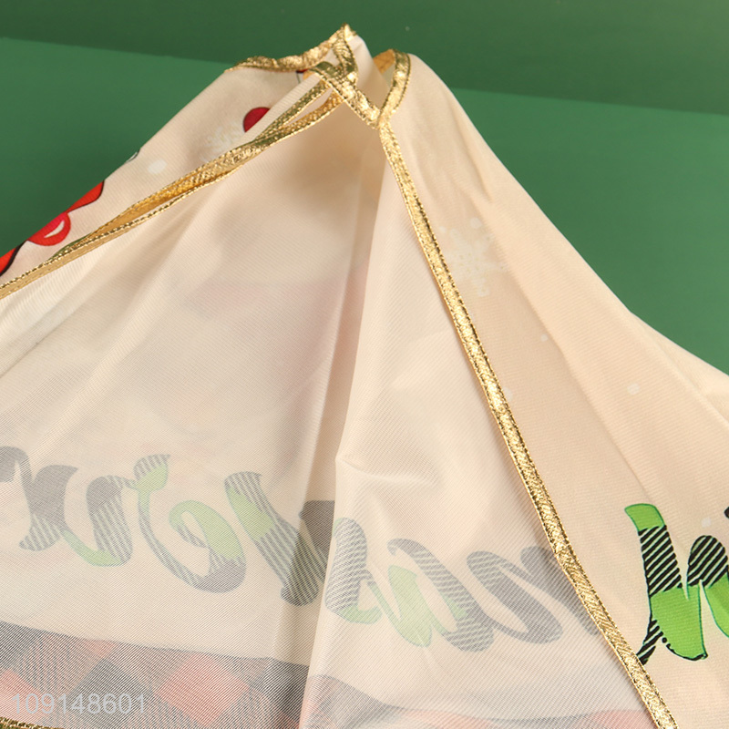 Factory Price Custom Christmas Tree Skirt for Christmas Party Decoration