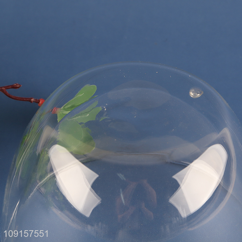 Low price double wall glass kitchen mini salad bowl for sale
