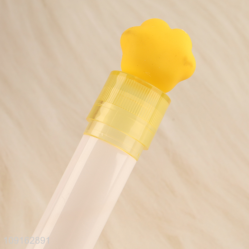 China supplier cartoon cat paw lipstick eraser for students stationery