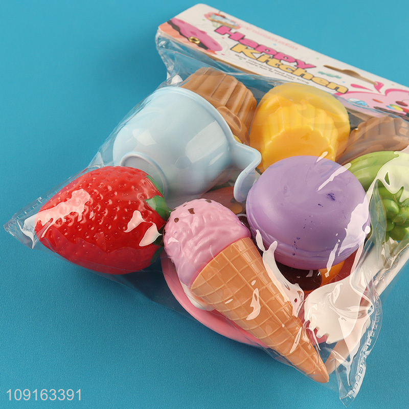 Popular products dessert series pretend play set toys kitchen toys for children