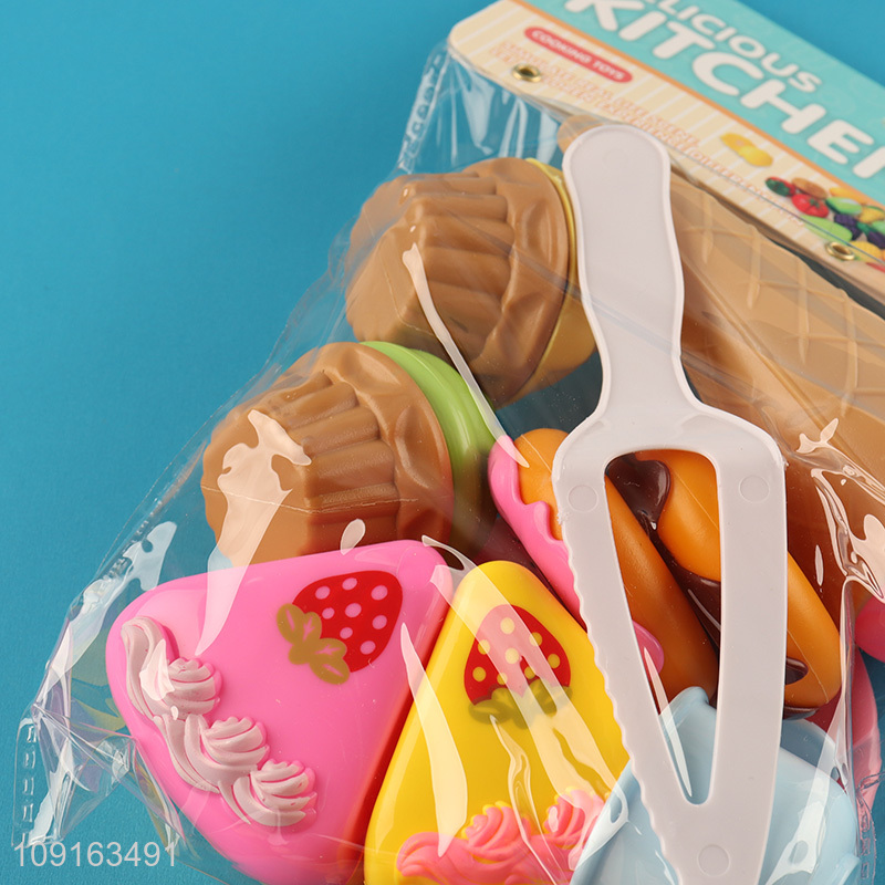 Hot selling dessert series children pretend play set toys