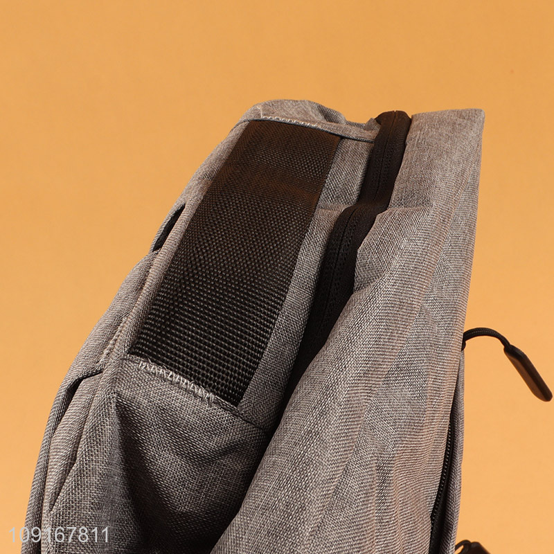 Wholesale Custom Logo USB Charging Waterproof Travel Laptop Backpack for Men