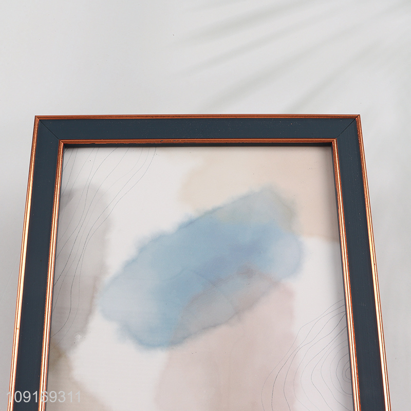 Good Quality 6X8 Inch PS Foam Picture Frame Plastic Photo Frame for Home Decor