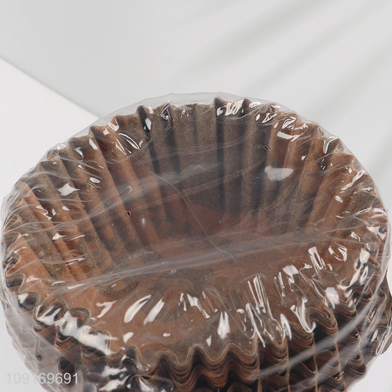 New Arrival 50PCS Disposable Paper Cupcake Liners Grease Proof Paper Baking Cups