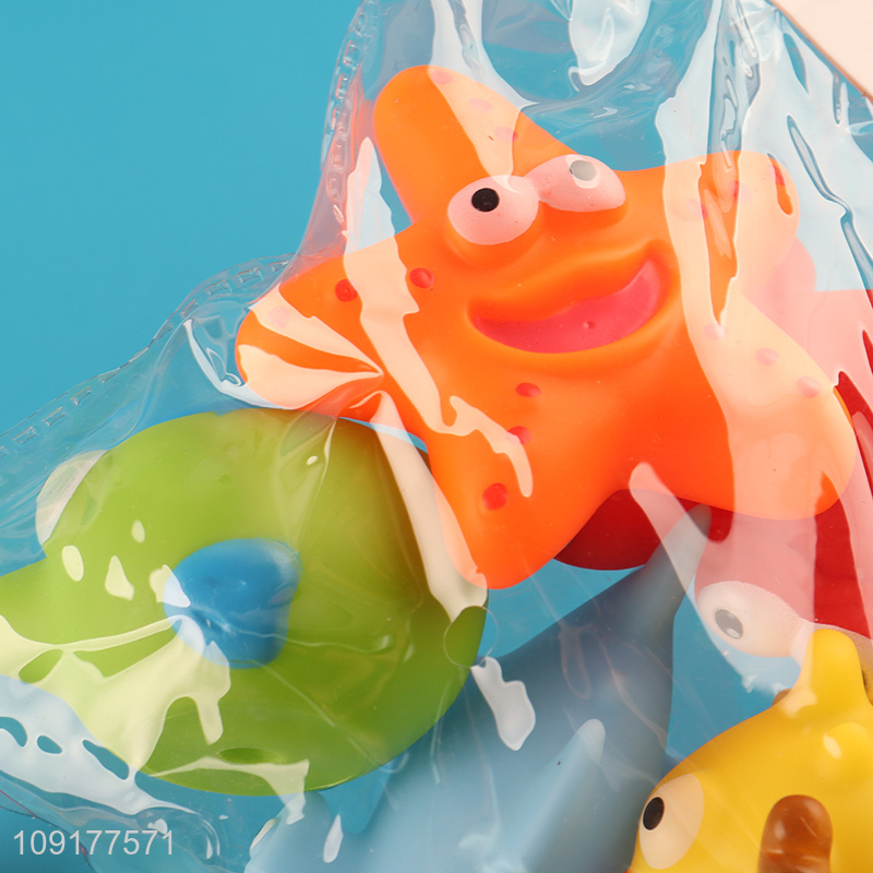 Factory price kids water play toys bath shower toy set