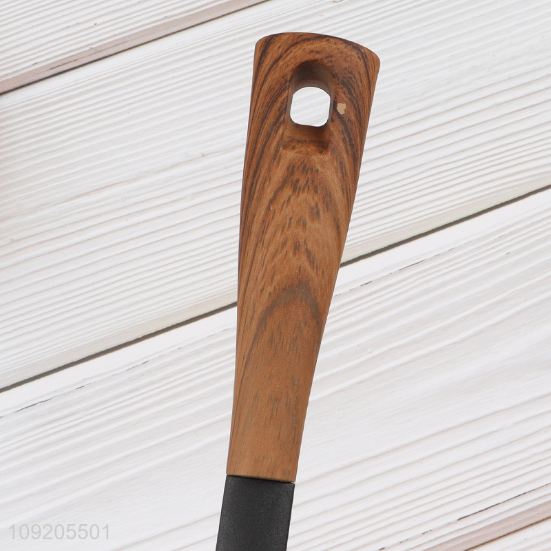 Hot selling kitchen utensil slotted ladle for home restaurant