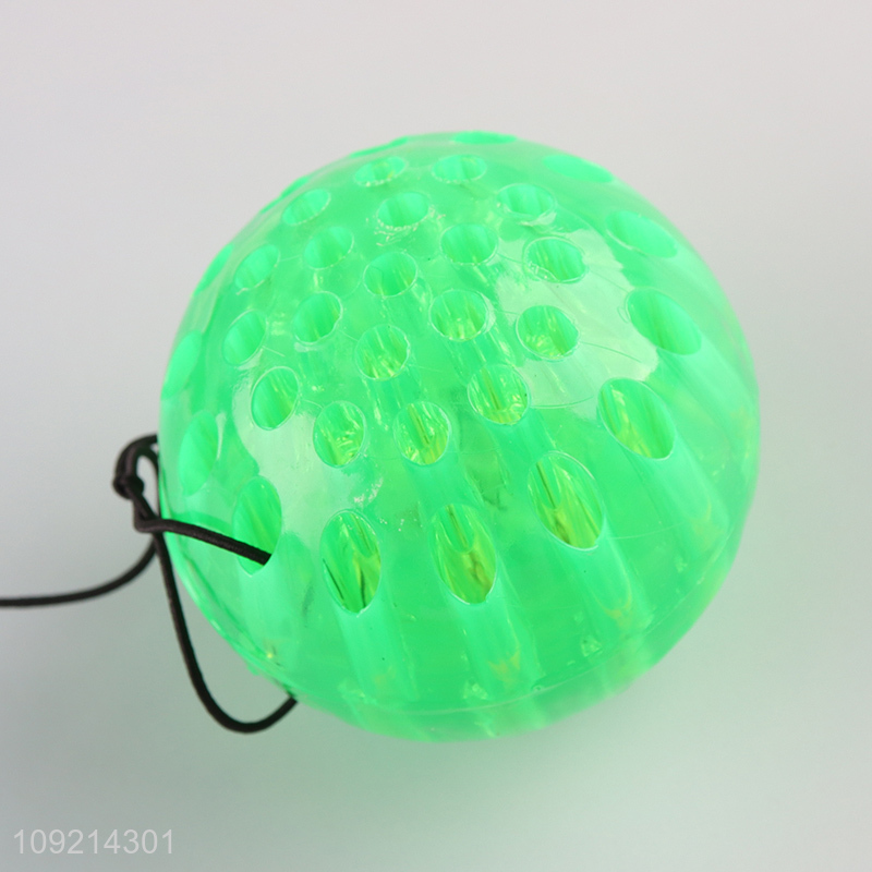 New Arrival Light Up Wrist Return Ball Led Flashing Toy Ball