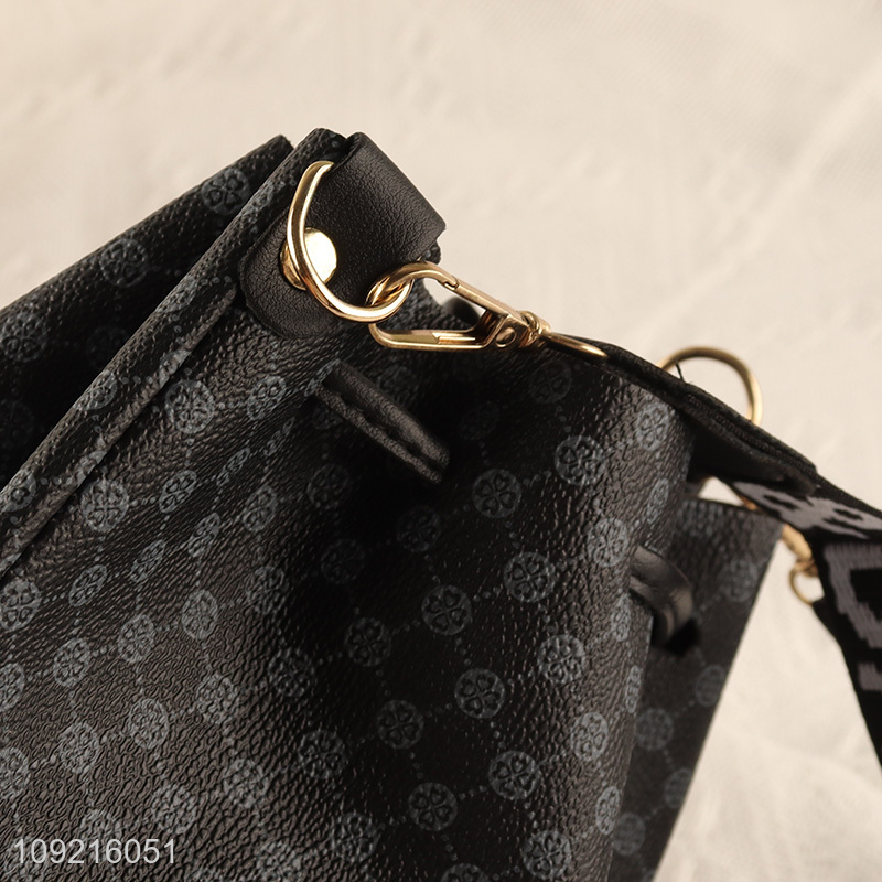 Top selling women fashion pu leather waterproof shoulder bag wholesale