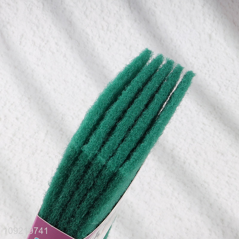 China Imports 5PCS Non-Scratch Scouring Pads Multipurpose Scrub Pads