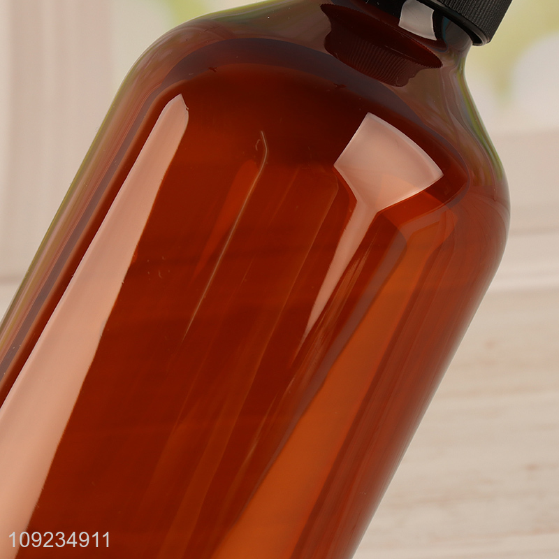 Hot items plastic empty bottle lotion bottle with lid