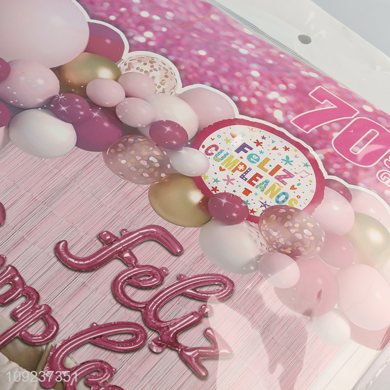Popular products party supplies aluminum foil balloon set for decoration