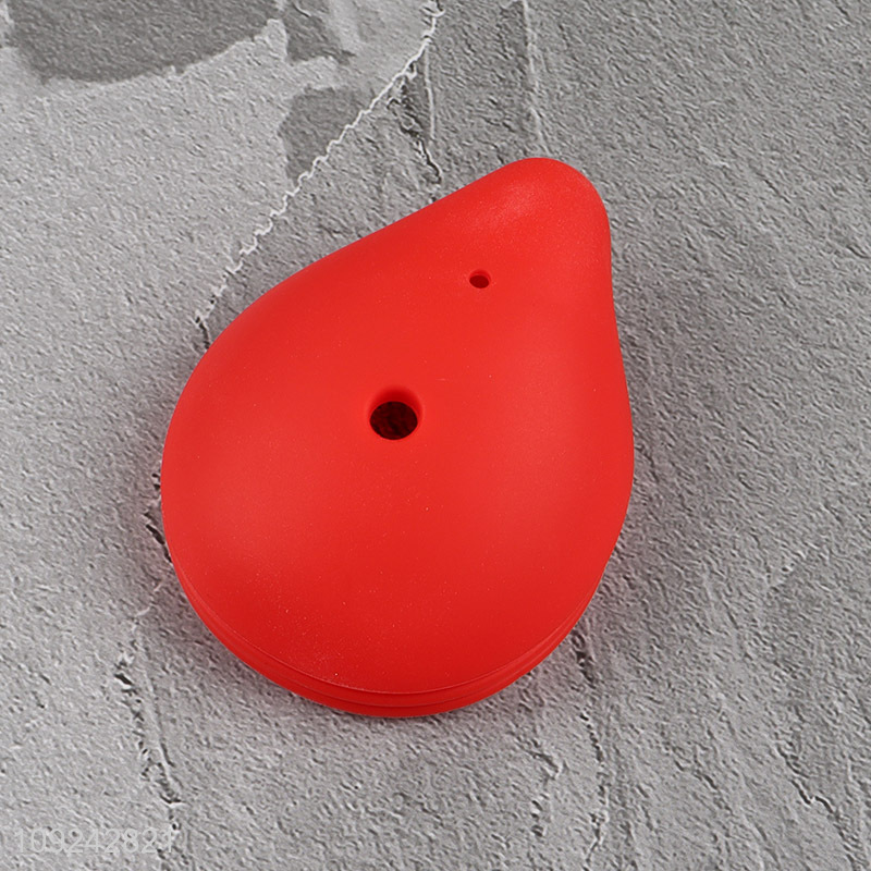 Yiwu market red silicone baby snack cup straw cup baby training cup