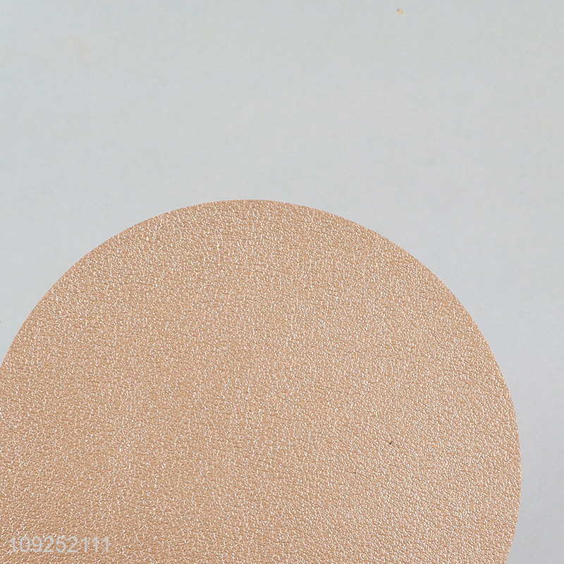 Hot selling non-slip round waterproof cup mat cup coaster wholesale