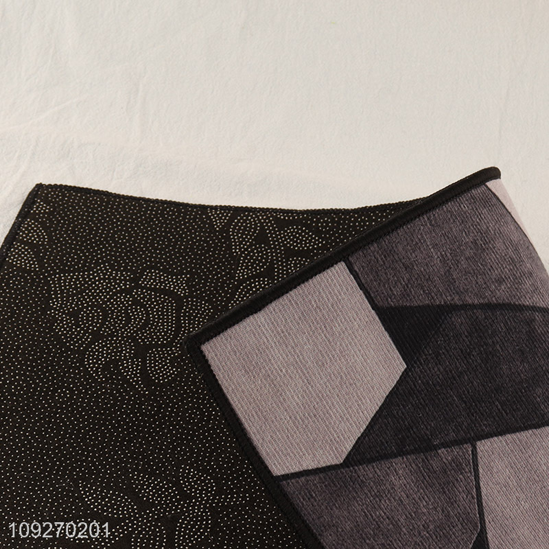 Good selling rectangle anti-slip floor mat door mat wholesale