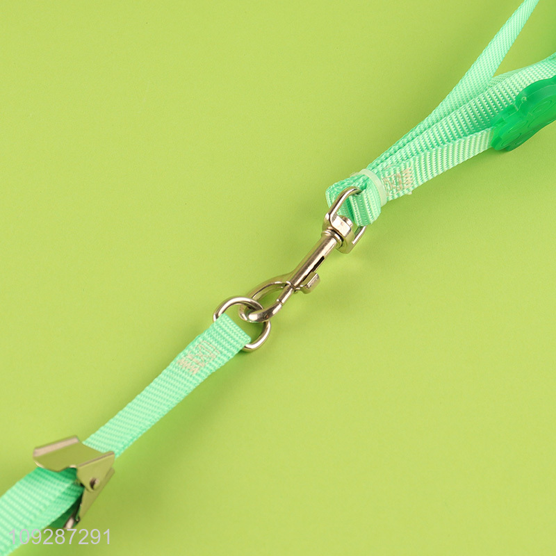 Low price adjustable outdoor pet collar pet leash