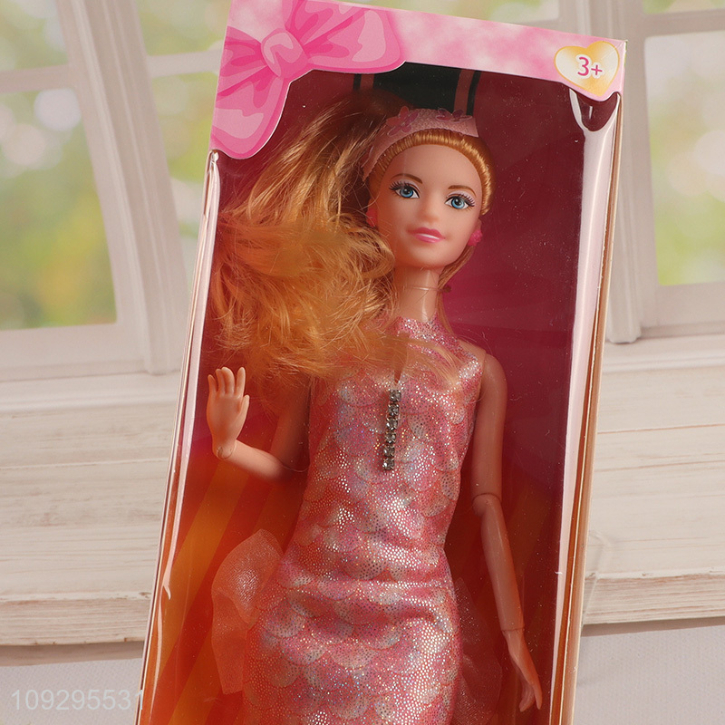 Most popular girls kids fashion doll dress doll