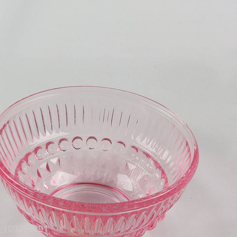Hot products 6pcs multicolor 320ml glass bowl set