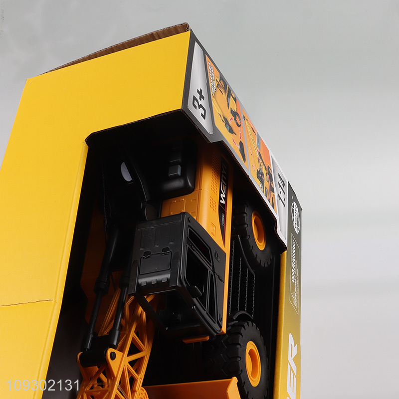 Top quality 14: Inertial Four-Wheeled Multi-functional Engineering Vehicle toys