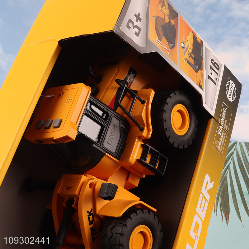 Top sale kids Inertial engineering bulldozer toys