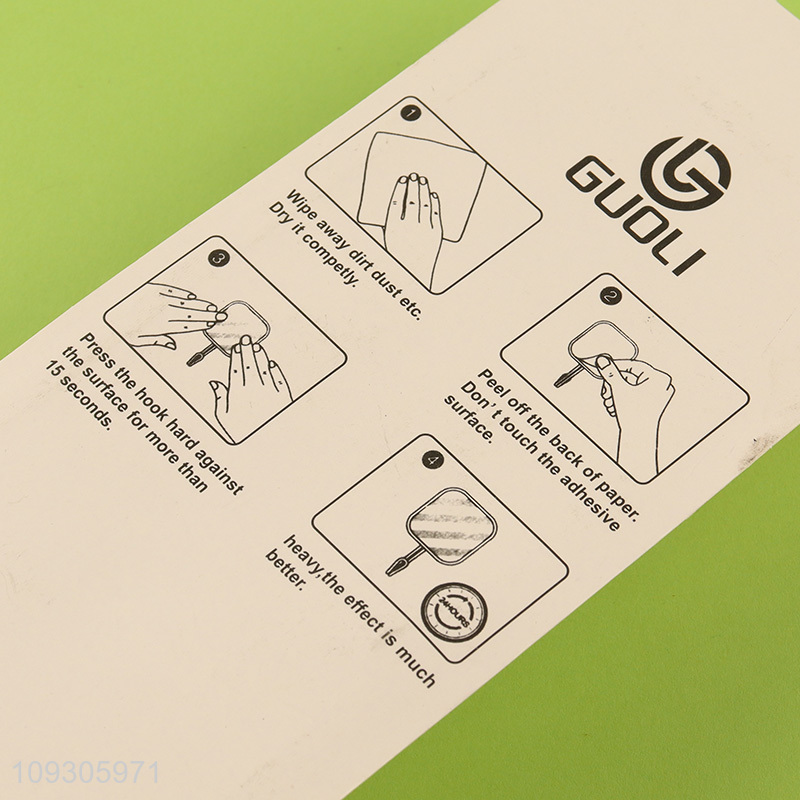 Hot items 3pcs household sticky hook wall hook set