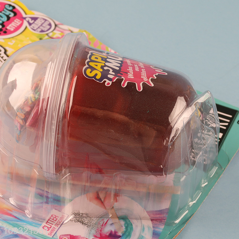 Top selling children diy magic slime crystal slime toys