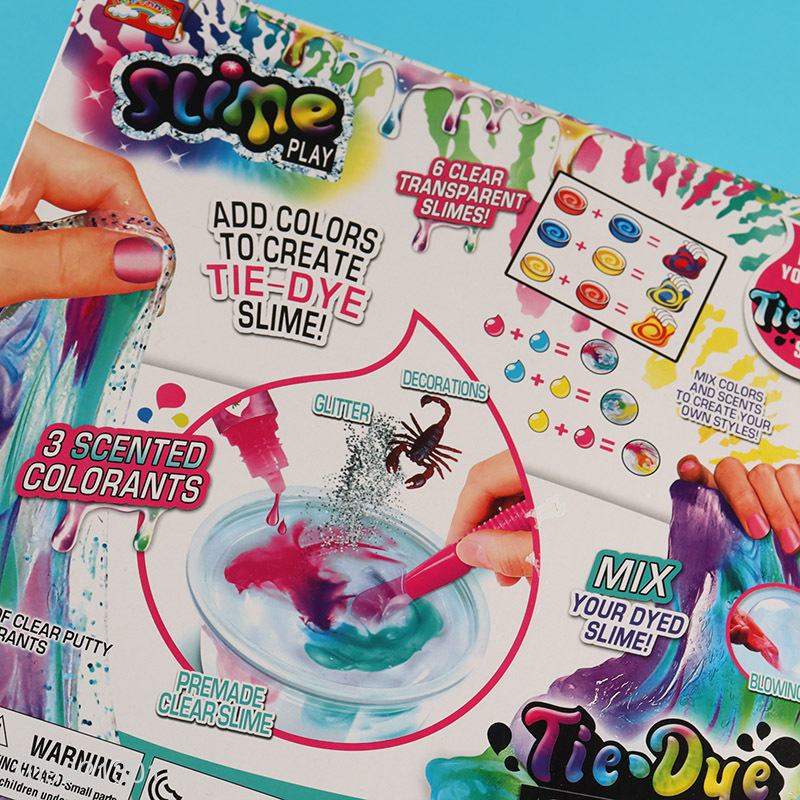 Factory price children diy magic slime crystal slime toys