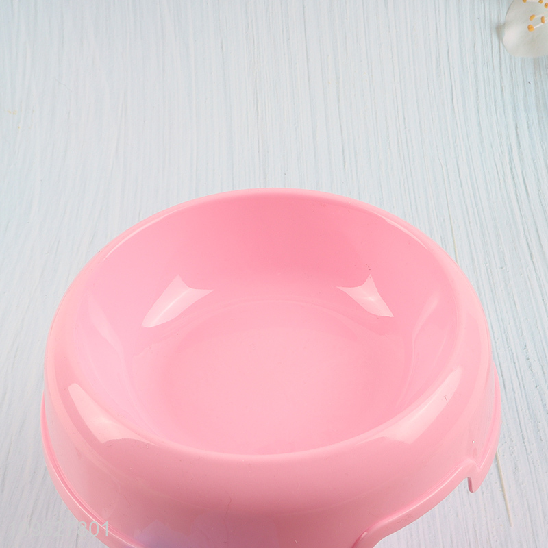 Hot products non-slip plastic pet bowl pet feeder