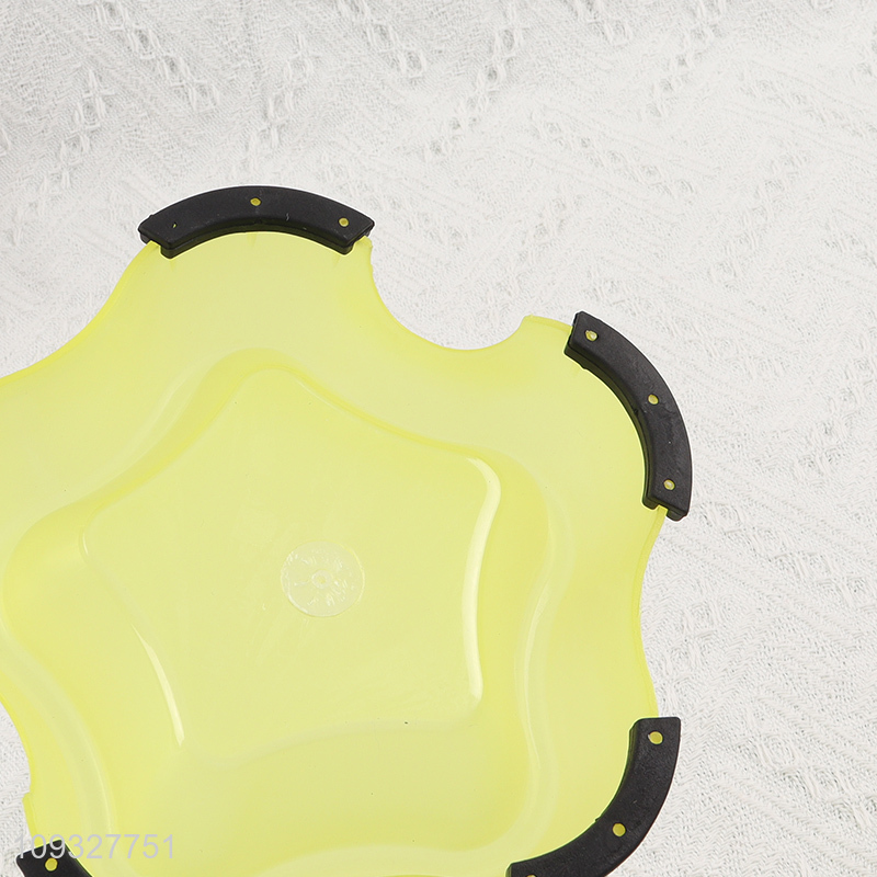 Hot selling star shape plastic pet bowl pet feeder
