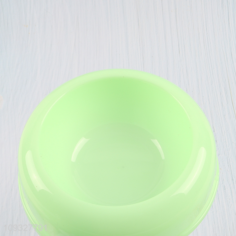 Most popular plastic pet bowl pet feeder for sale