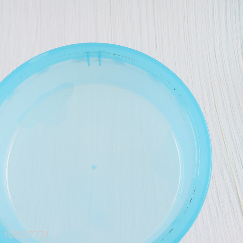 China supplier round plastic pet bowl pet feeder