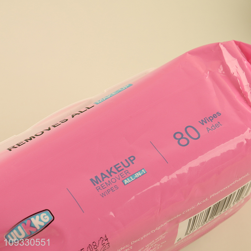 Top selling deep cleaning makeup removal wipes